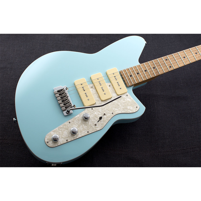 Reverend Jetstream 390 Electric Guitar - Chronic Blue - Display Model - Mint, Open Box