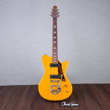 Powers Electric A-Type Electric Guitar - Signal Yellow - #B145