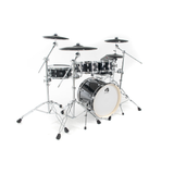 GEWA G5 Pro BS5 Complete 5-Piece Electronic Drum Set - Black Sparkle Shell