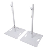 ProX X-POLARISWHX2 POLARIS Portable Speaker and Lighting Dual Stand Kit with Base Plate