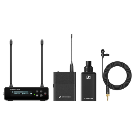 Sennheiser EW-DP ENG SET Camera-Mount Digital Wireless Combo Microphone System - Q1-6 - Mint, Open Box