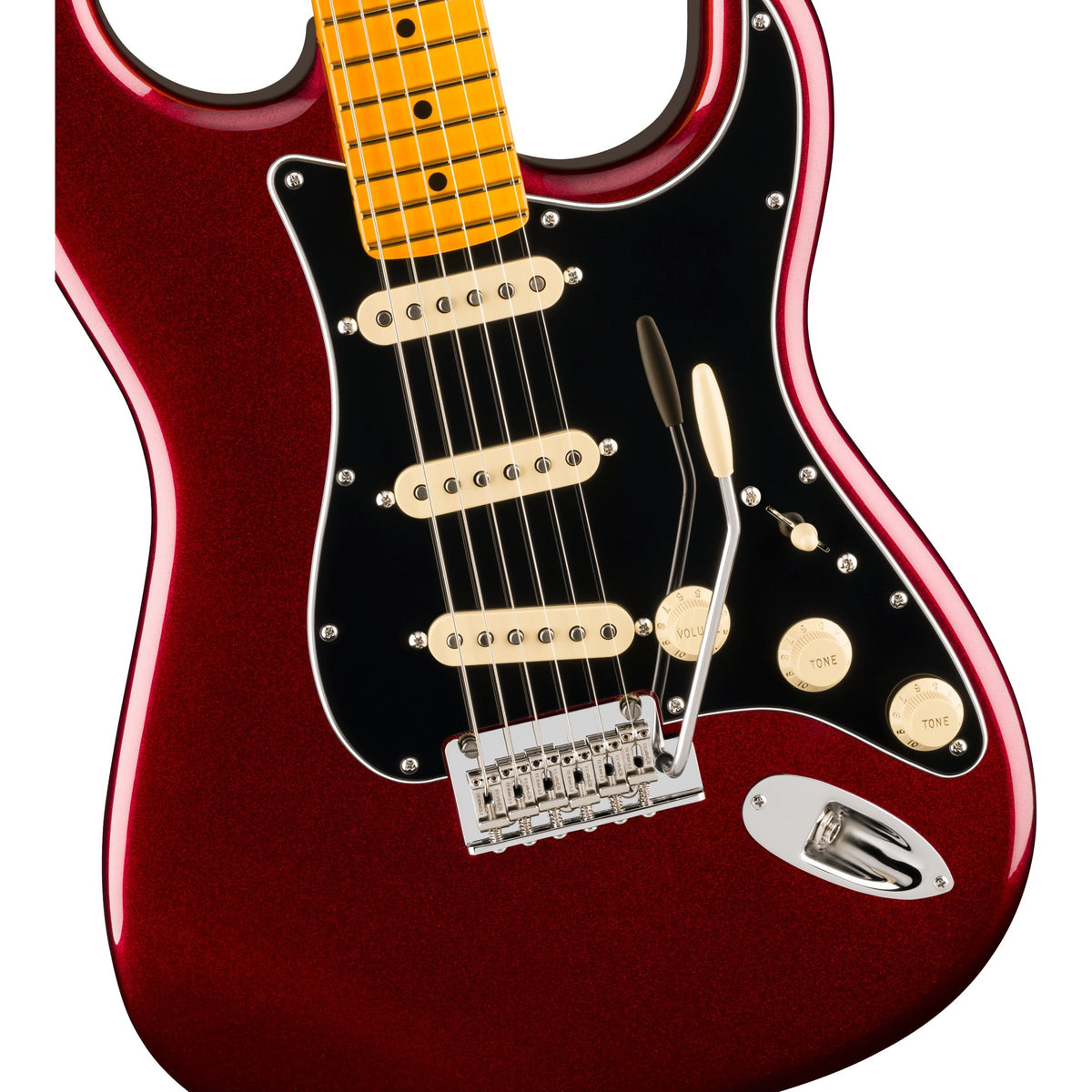 Fender American Professional Stratocaster Electric Guitar, Maple Fingerboard - Oxblood