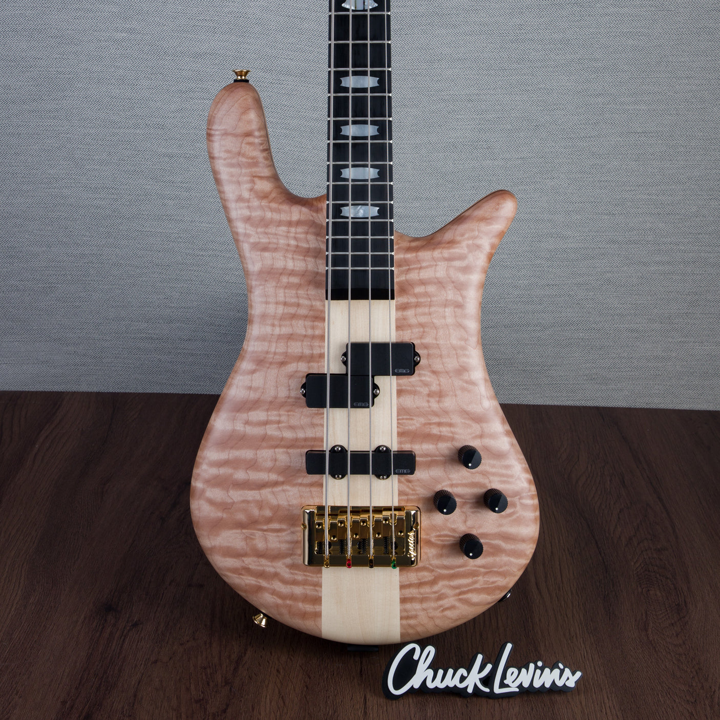 Spector Euro 4 LT Bass Guitar - Natural Matte - CHUCKSCLUSIVE - #]C121SN 21029