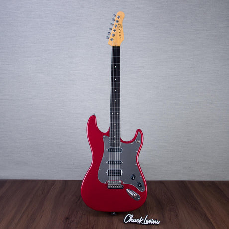 Lerxst Grace Alex Lifeson Signature Electric Guitar with Vega Trem Signed - Red - #24310900