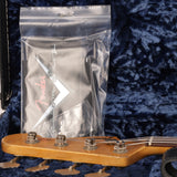 Fender Custom Shop 1961 Jazz Bass, Ash Heavy Relic - Aged Vintage White - CHUCKSCLUSIVE - #R124796