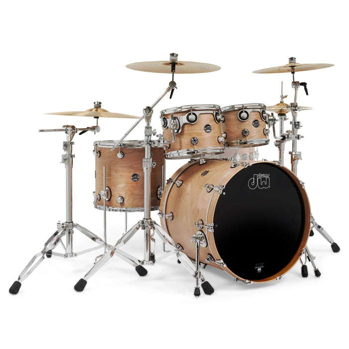 DW Limited Performance Birch 4-Piece Drum Kit - Satin Natural