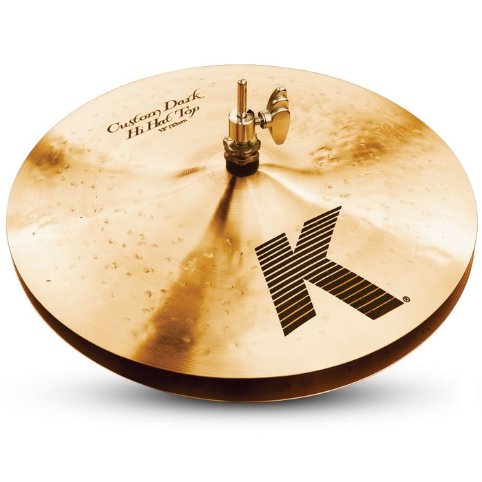 Zildjian 13" K Custom Dark Hi-Hat Cymbals - New,13 Inch