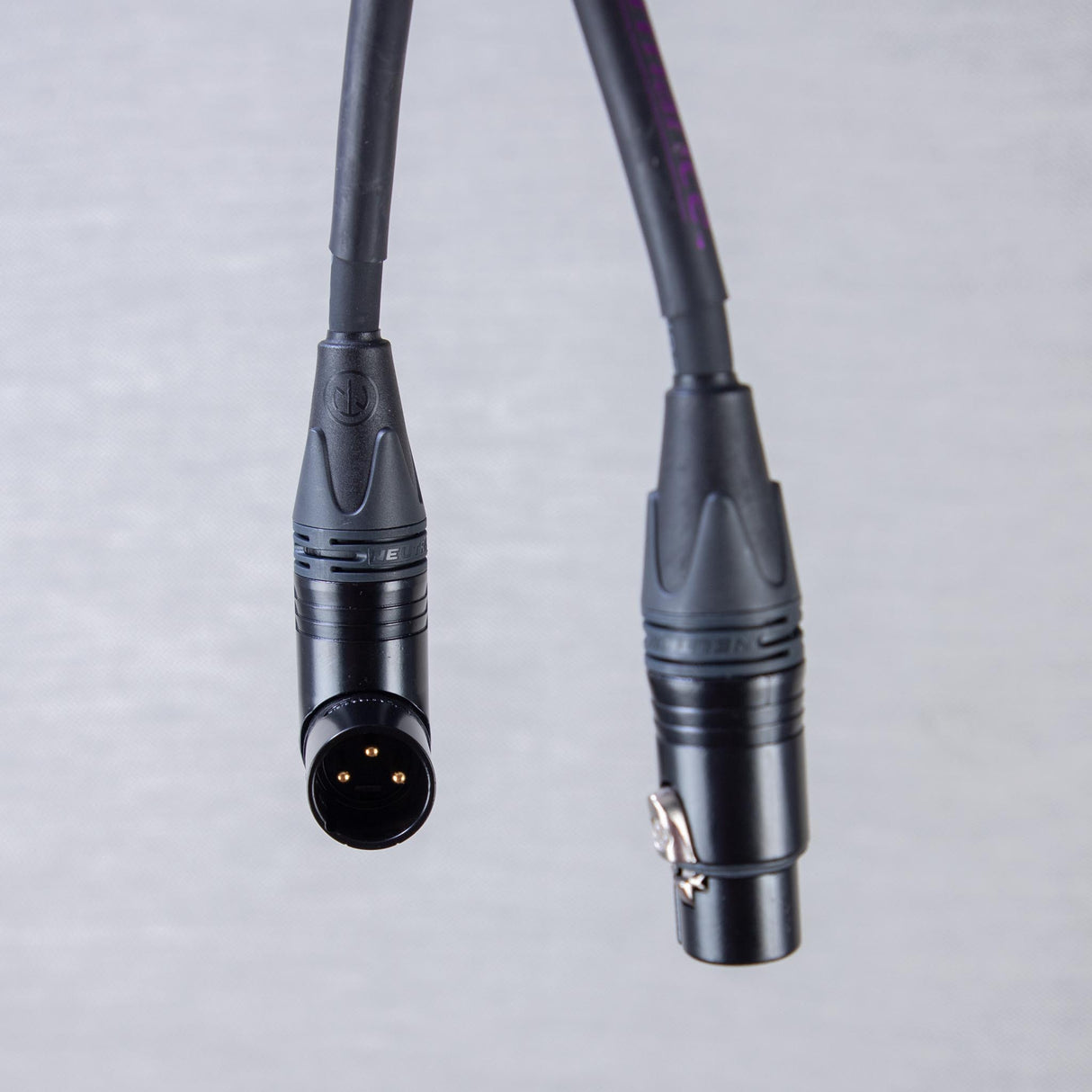 Chuck Levins LGXR-01-WM 1-Foot LGX Cable - Right Angle Male XLR
