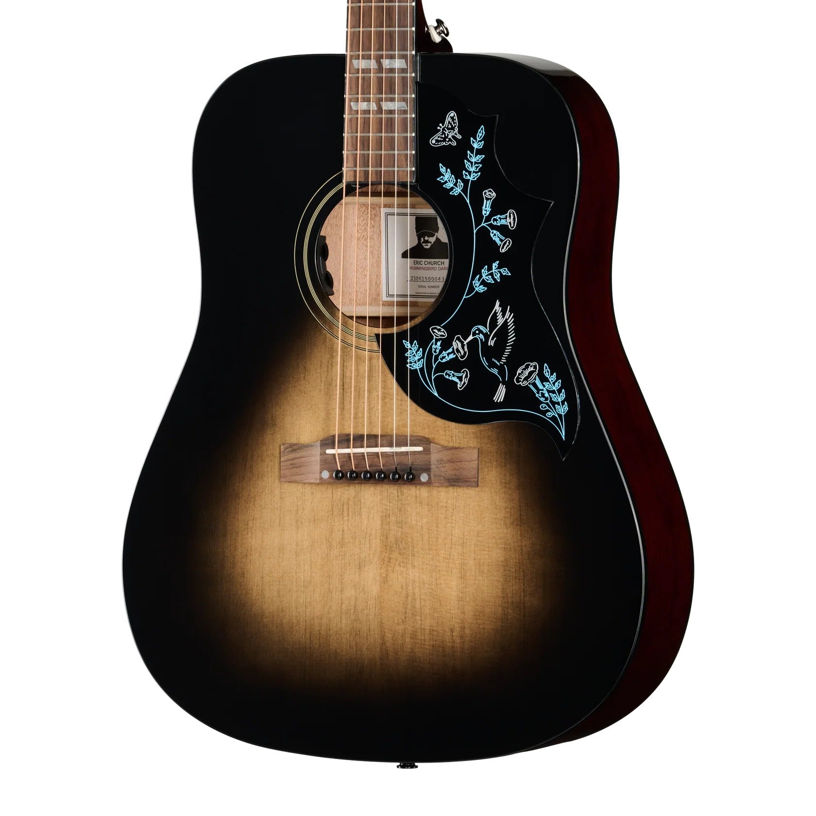 Epiphone Eric Church Hummingbird Dark Signature Acoustic Electric