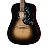 Epiphone Eric Church Hummingbird Dark Signature Acoustic Electric Guitar - Cobra Burst
