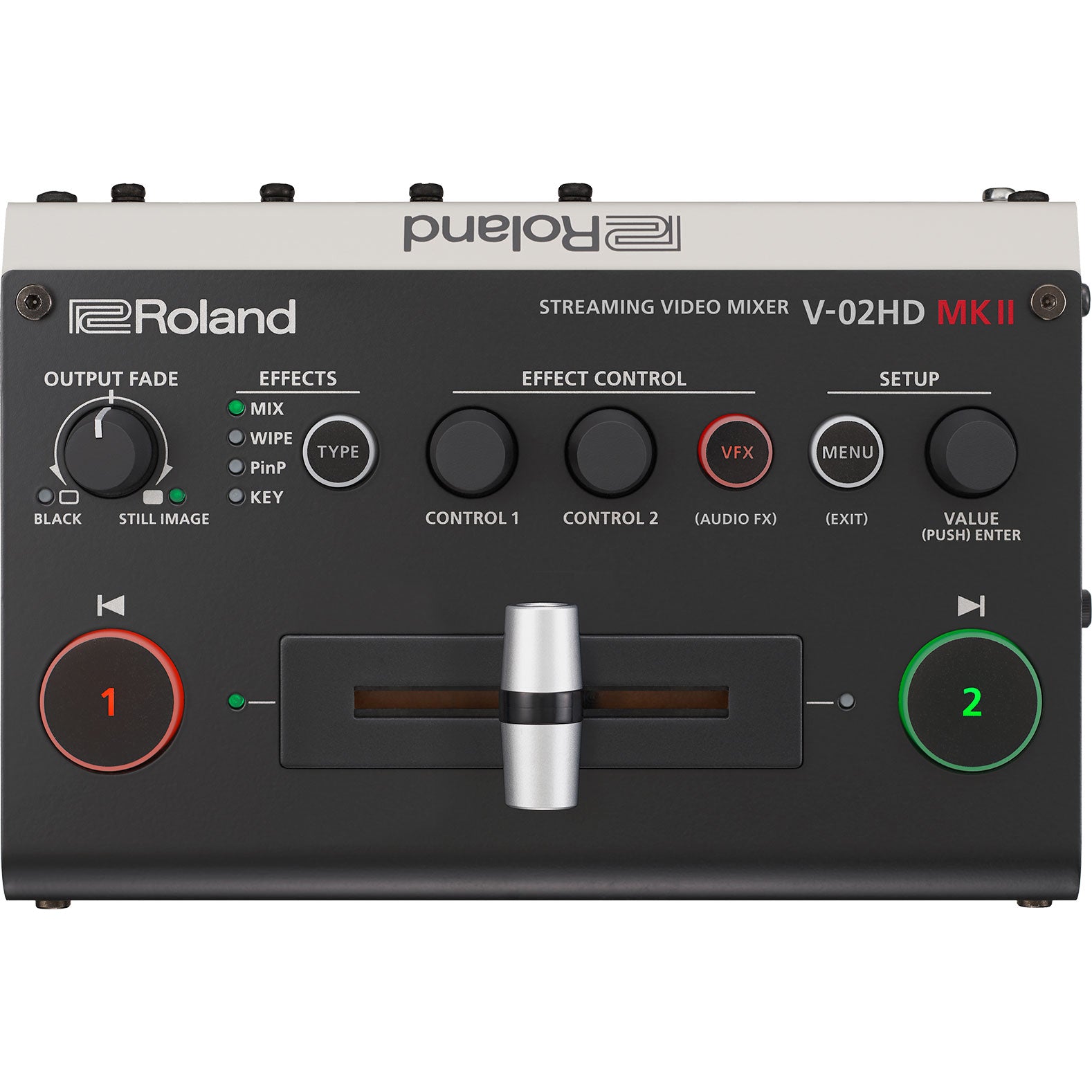Roland V-02 HD MK II Switcher with Single-Camera PTZ Bundle