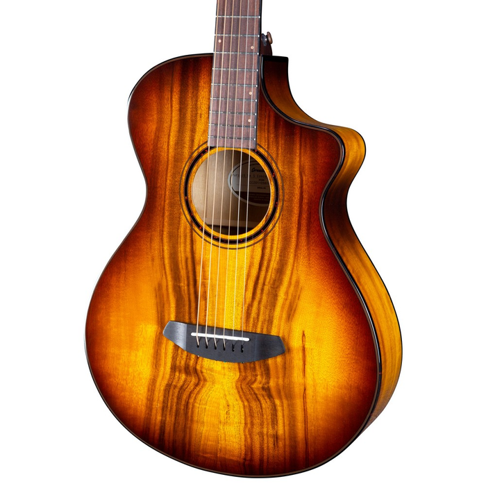 Breedlove ECO Pursuit Exotic S Concertina CE Acoustic Guitar - Tiger's Eye, Myrtlewood - New