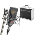 Neumann TLM 103-MT-Set Condenser Microphone With EA 1 Shockmount & Aluminum Case - Black - New,Black