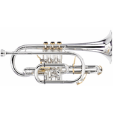 Besson BE2028G-2-0 Prestige 2028 Bb Cornet - Silver Plated