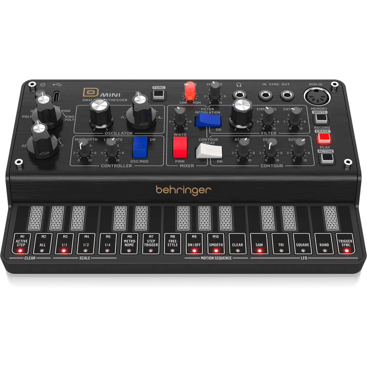 Behringer D-Mini Portable Analog Synthesizer