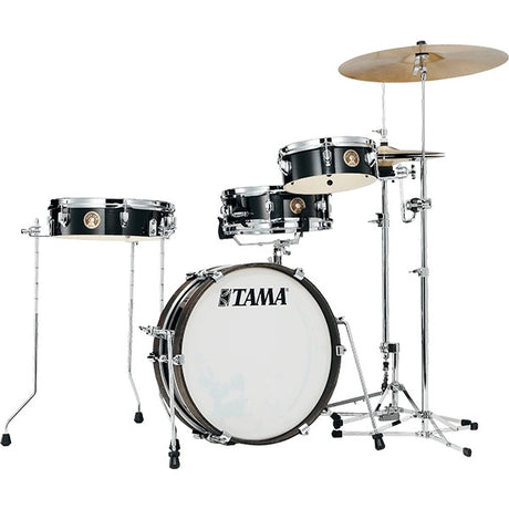 TAMA Club-JAM Pancake 4-Piece Shell Pack - Hairline Black