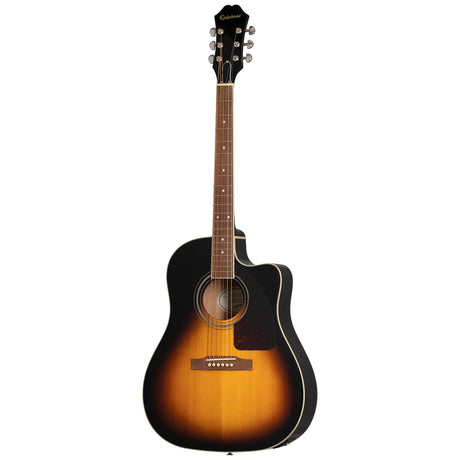 Epiphone J-45 Studio EC Acousitc Electric Guitar - Vintage Sunburst