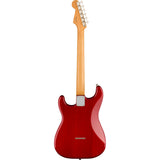 Fender Noventa Stratocaster Electric Guitar - Crimson Red Transparent, Pau Ferro Fingerboard - Mint, Open Box