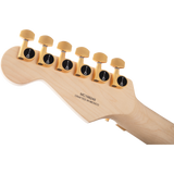 Charvel Pro-Mod DK24 HH FR M Mahogany With Quilt Maple Electric Guitar - Dark Amber - Mint, Open Box