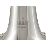 King KMB411S Performance Marching Baritone Horn - Silver-Plated