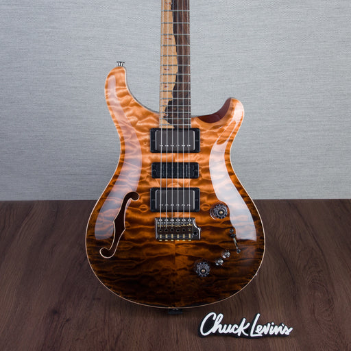 PRS Private Stock Special Sem-Hollow Electric Guitar - Amaretto Reverse Dragons Breath - #240383000 - Display Model