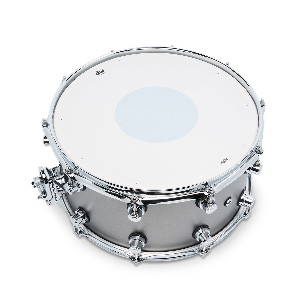DW 7 x 14-Inch Design Series Limited Edition Snare Drum - Titanium Satin