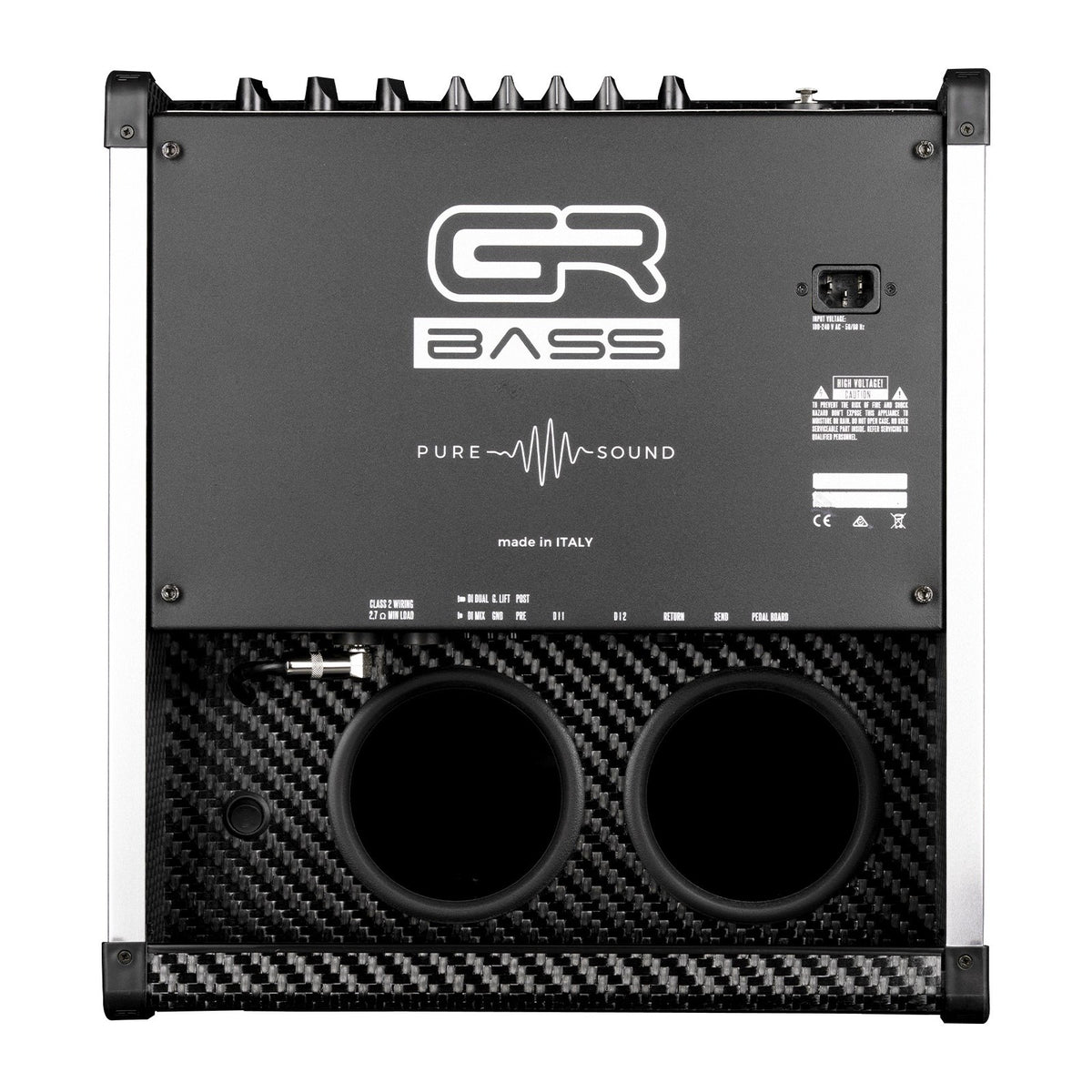 GR Bass AT Cube Acoustic 800-Watt 1x12-Inch Carbon Fiber Electric Bass Guitar Combo Amplifier - New