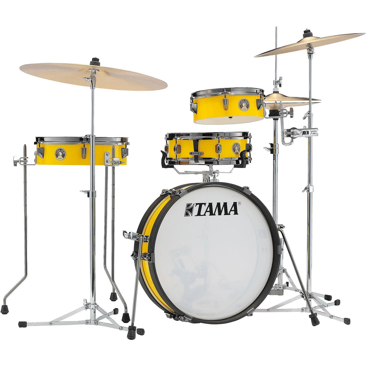 TAMA Club-JAM Pancake 4-Piece Shell Pack - Electric Yellow