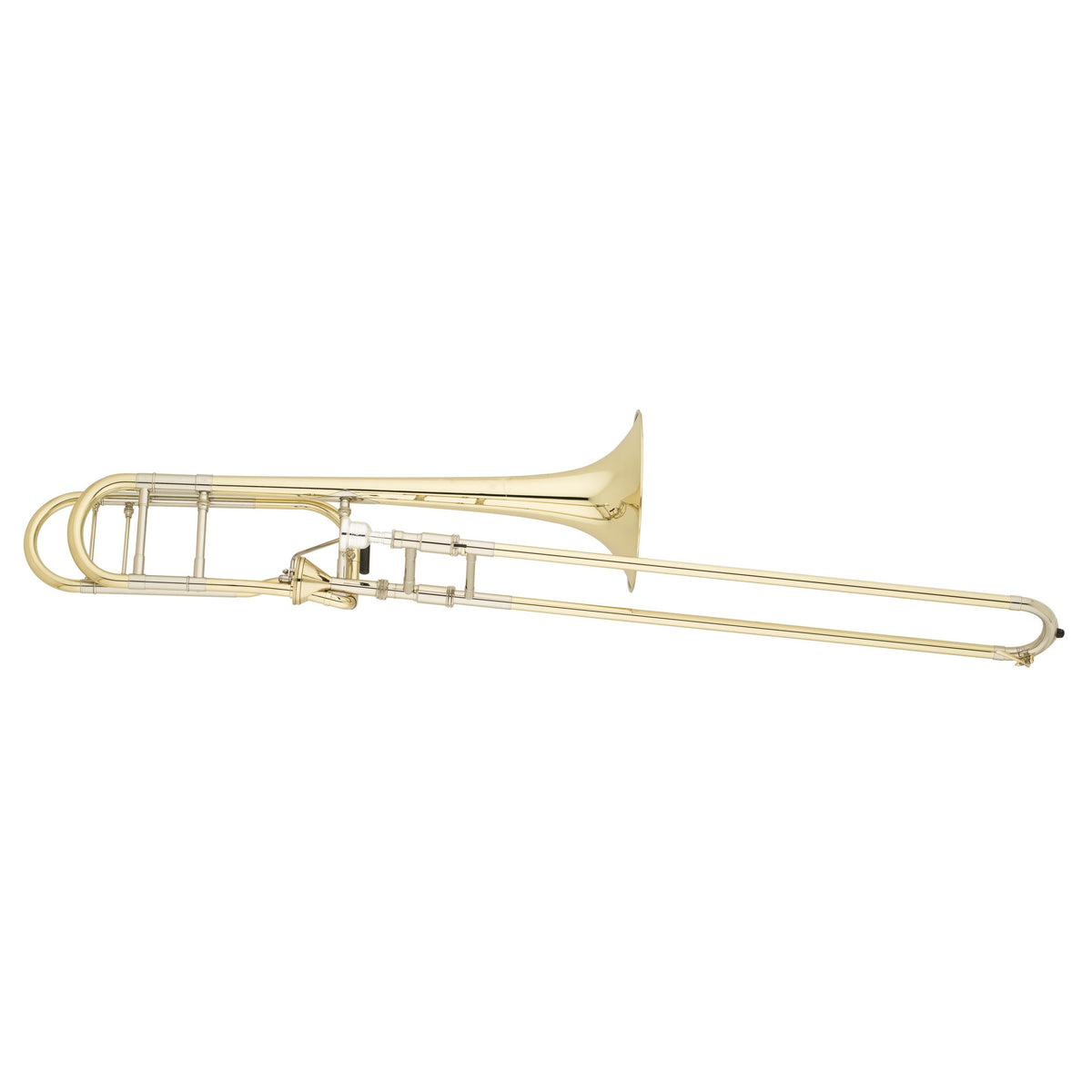 Square Trombone S.E. Shires TBQ30YA Large Bore Tenor Trombone with Axial-Flow F Attach ...
