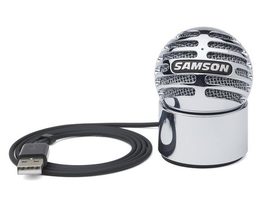 Samson Meteorite - USB Condenser Microphone - Chrome
