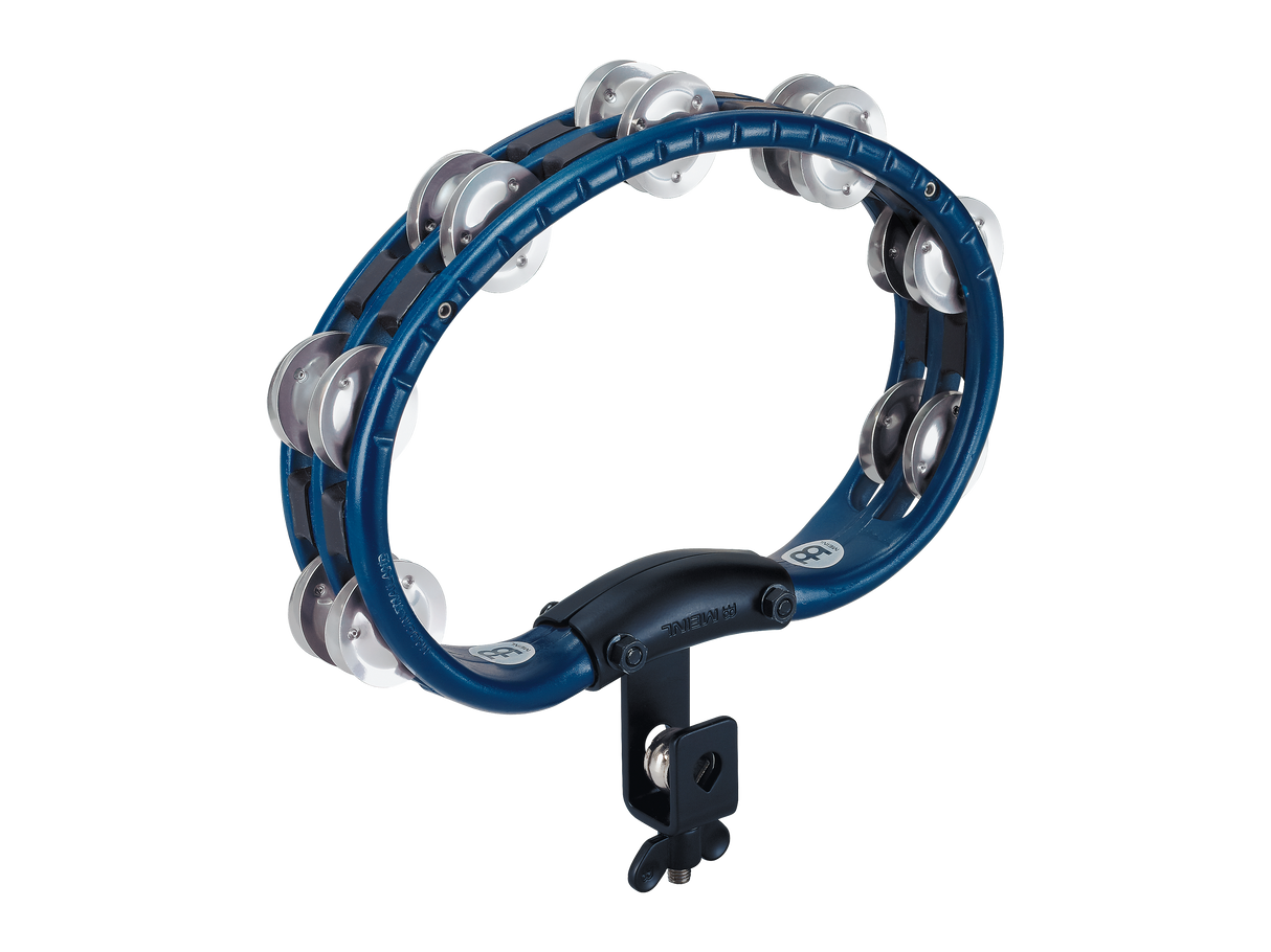 Meinl TMT2A-B Mountable Traditional ABS Tambourine Aluminum Jingles 2 Rows