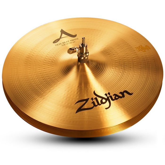 Zildjian 14" A New Beat Hi-Hat Cymbals - New,14 Inch