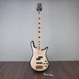 Spector Euro 5 5-String Electric Bass Guitar - Natural Black Burst Gloss - CHUCKSCLUSIVE - #NB22977