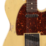 Fender Custom Shop 1962 Telecaster Custom Heavy Relic Guitar - Aged Vintage White - CHUCKSCLUSIVE - #R122567