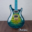 PRS Private Stock Custom 24 Electric Guitar - Laguna Glow/Charcoal Wash - #250410405