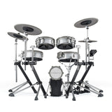 EFNOTE 3 5-Piece Electronic Drum Kit With Cymbal Pads - White Sparkle