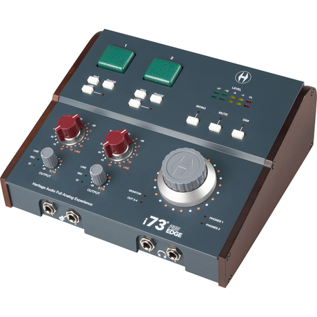 Heritage Audio i73 EDGE 12x16 USB-C Interface with 2x 73-Style Preamps