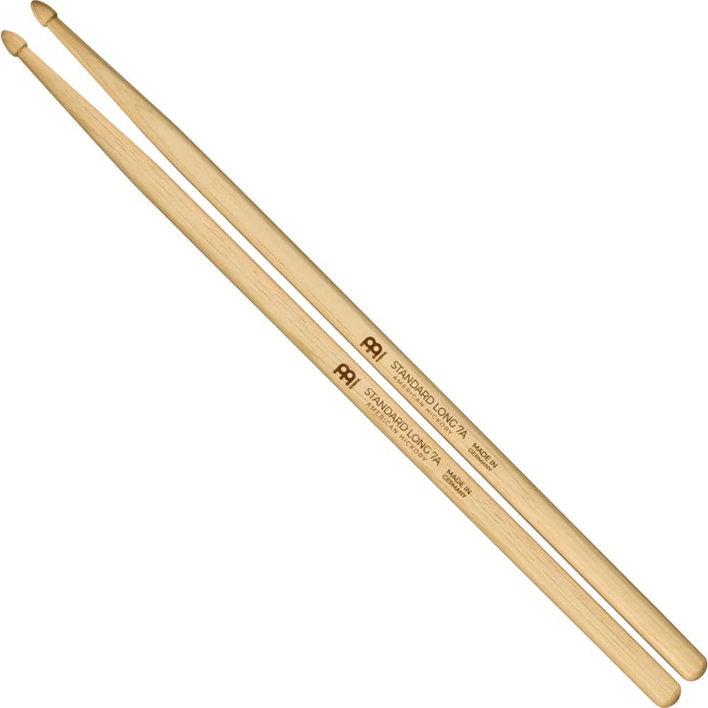 Meinl Standard Long 7A Drumsticks - American Hickory