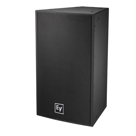 Electro-Voice EVF-1152D/66-BLK 15" Two-Way Passive Install Loudspeaker - 60°x60°, EVCoat