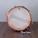 DW 4 x 14-Inch Collector's Copper Snare Drum - Copper Hardware