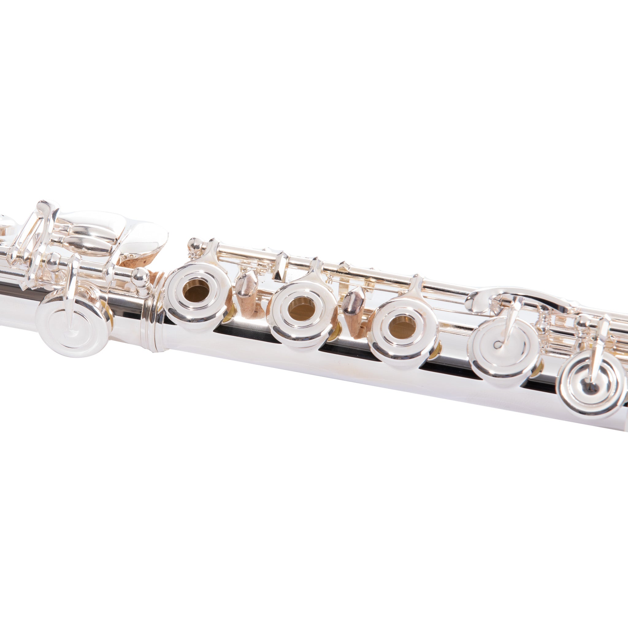 Azumi AZ3SRBO-K Flute - Open Hole, Offset G, B Foot, 24K Gold