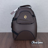 Marcus Bonna Baby 2 French Horn Case - Dark Brown Leather