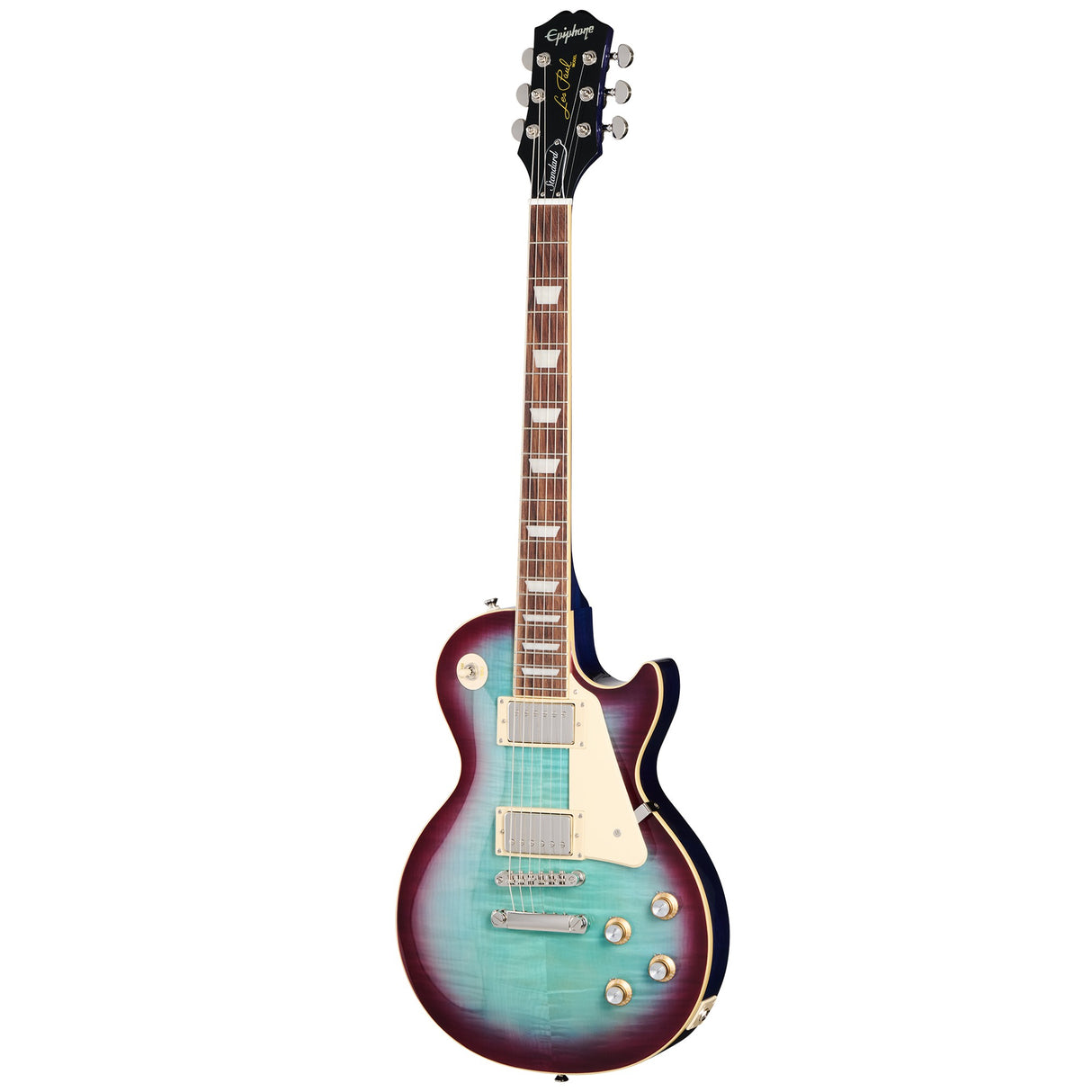 Epiphone Les Paul Stadnard 60's Figured Top Electric Guitar - Blueberry Burst