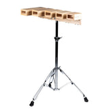 Grover Pro Percussion 5-Piece Temple Block Set with Mounting Clamp and Stand