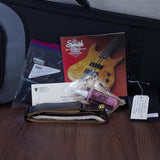 Ken Smith BT-6WTVE White Tiger 4A-Top Electric Bass Guitar - #6WTVE7081TP26