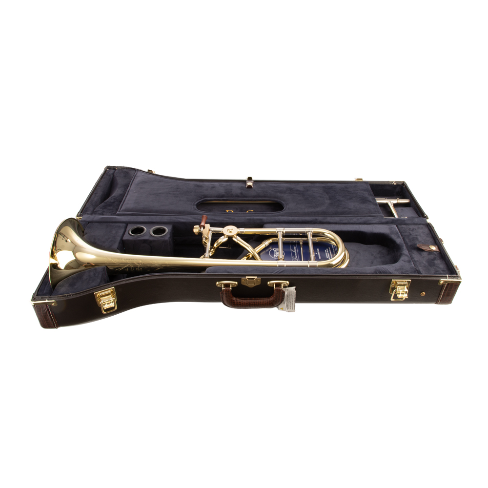 Bach A47X Tenor Trombone with F-Attachment - Clear Lacquered