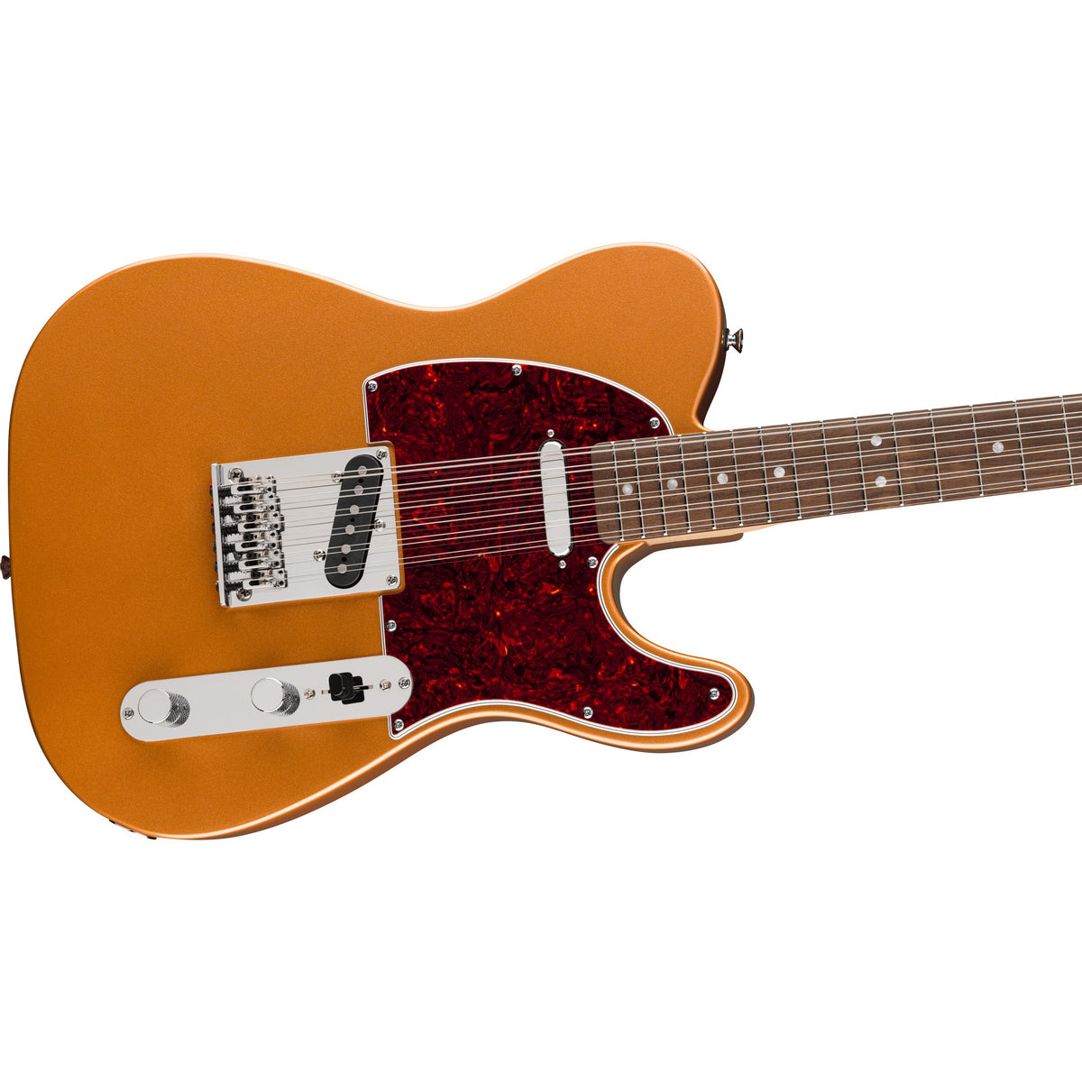 Squier Paranormal Troy Van Leeuwen Telecaster XII Signature Electric Guitar - Copper