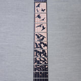 PRS Limited Edition Custom 24 "Birds of a Feather" Electric Guitar - Charcoal Microburst - #0430807