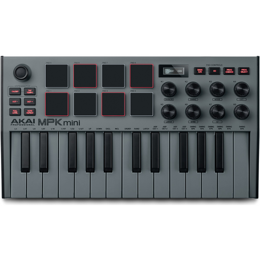 Akai MPK mini mk3 Keyboard Controller - Grey