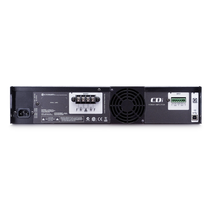 Crown Audio CDi2000 2kW DSP Install Amplifier - Mint, Open Box